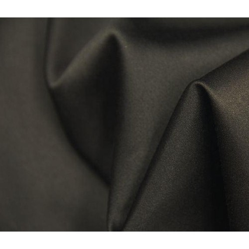 滌棉交織彈力混紡貢緞 男女四季休閑服 現貨服裝面料 促銷價