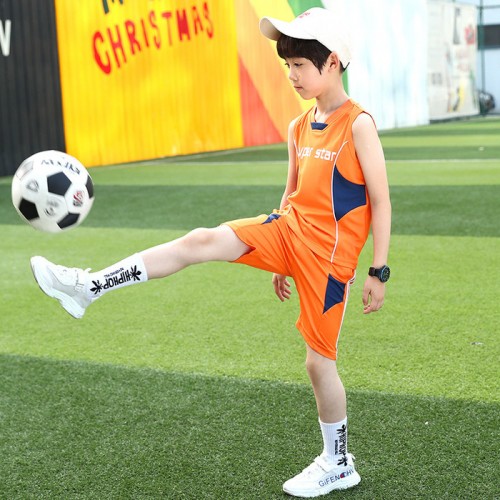 夏季童裝兒童運動套裝男童夏裝2018新款套裝男孩中大童背心兩件套