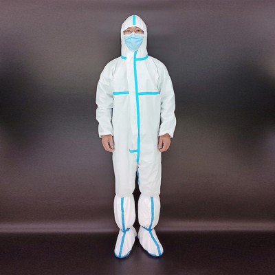 一次性防護服 透氣膜無紡布材質