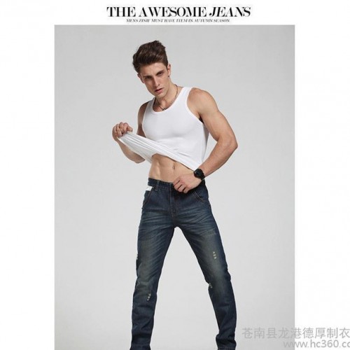 2015新頗季男士運動背心萊卡棉全棉透氣健美緊身型男士背心潮