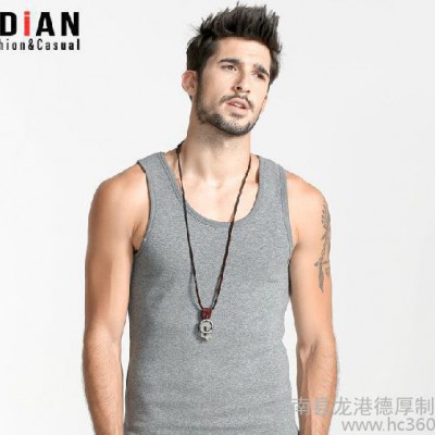 保暖內衣加絨加厚 修身保暖上衣打底衫秋冬季男士棉背心保暖背心