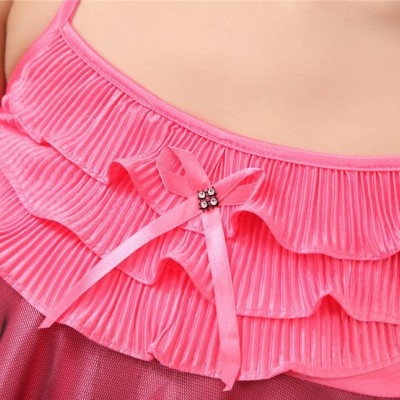 性感吊帶睡裙女 夏季薄款網紗睡裙女士情趣誘惑居家服一件代發