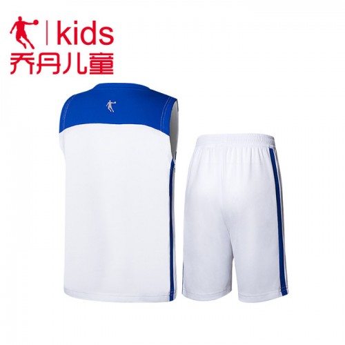 喬丹兒童籃球服套裝男童夏季小學(xué)生定制籃球衣寶寶比賽球服背心