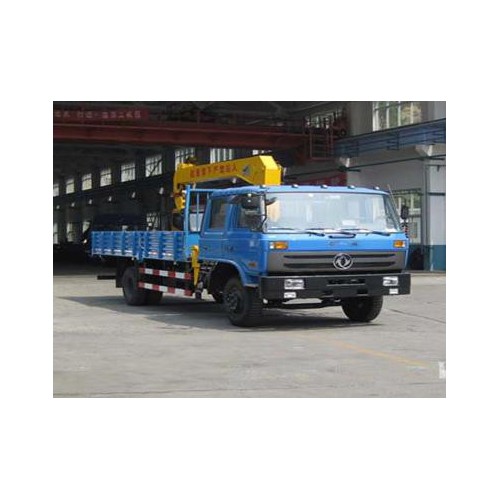 鞍山東風153隨車吊帶平板降價啦/湖北程力** 價銷售