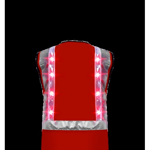 羅巴克安全3M反光背心led高定制設(shè)計(jì)橙色國標(biāo)款批發(fā)礦用防爆交通運(yùn)輸建筑戶外防護(hù)