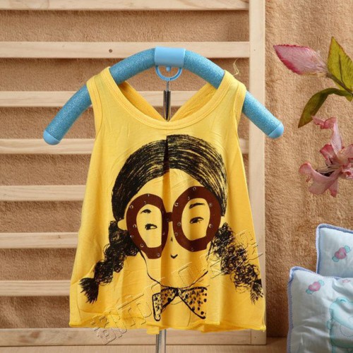 哈嘍佳娃女童背心裙 超Q韓版女童上衣6300夏季童裝