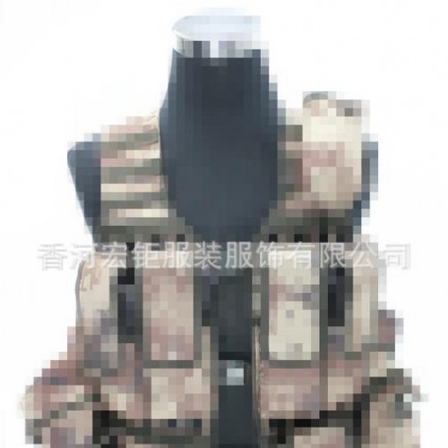 新式荒漠迷彩06通用單兵戰斗攜行具 班長配置戰術背心 可定制迷彩顏色