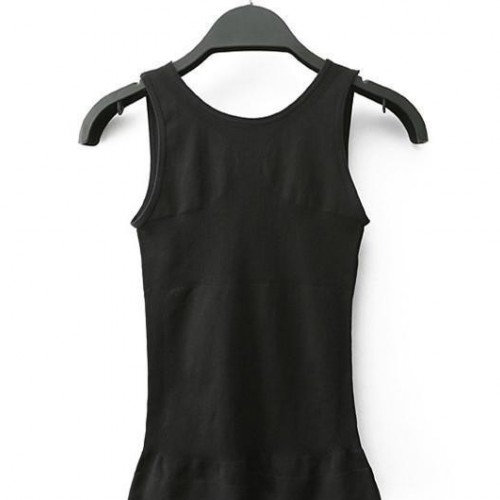 歐美原單 女士齊B小短裙 運動高彈力塑身背心 盒裝