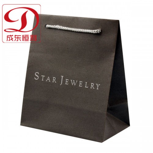 深圳可愛背心禮品袋 定制精美黑色服裝手提袋 **