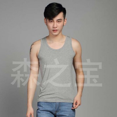 SZB-351男士竹纖維背心