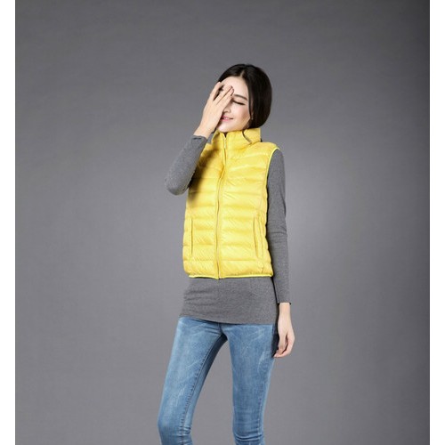 秋冬女裝 羽絨服批發 糖果色羽絨服 羽絨服背心 馬夾