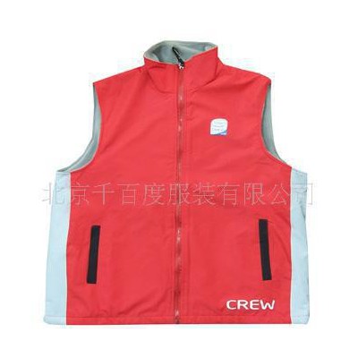 專業(yè)服裝廠直接定制休閑攝影羽絨棉馬甲 背心 來圖來樣加工