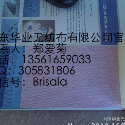 山東華業(yè)無紡布有限公司 阻燃航空靠頭墊枕套無紡布 sms無紡