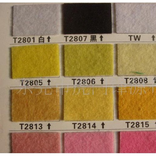 400余色現貨無紡布，不織布，針刺無紡布，C412