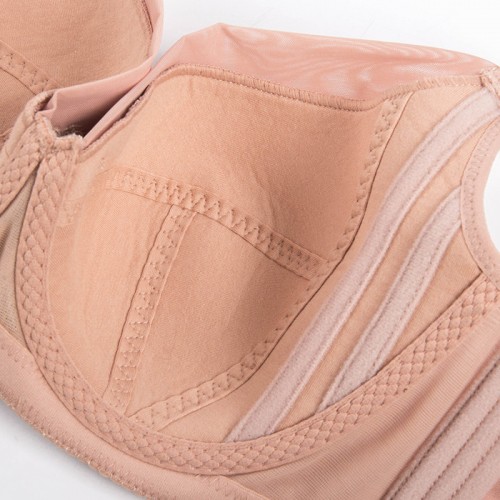 杰奎琳春季可拆卸雙肩帶蕾絲邊黑色超薄杯大杯大碼背心式性感文胸                京雍特惠 品牌折扣