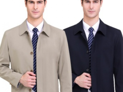 2020秋冬夾克男裝爸爸新款男士時尚翻領商務工作服休閑中年外套