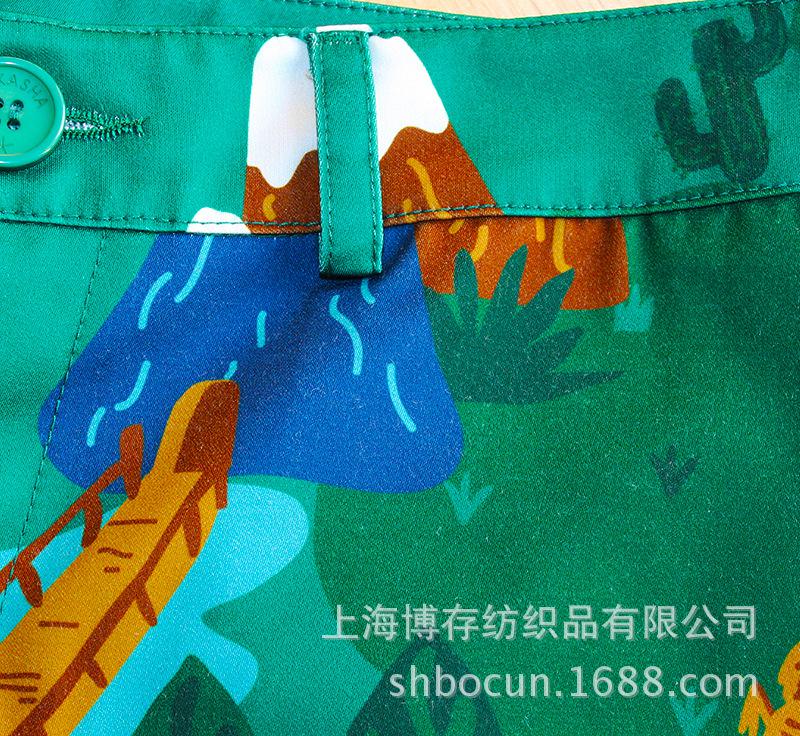 滌綸短褲裁片熱升華轉移印花