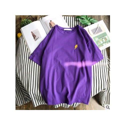 女童短袖恤2021夏裝新款中大童韓版寬松純棉上衣女大童時髦夏款