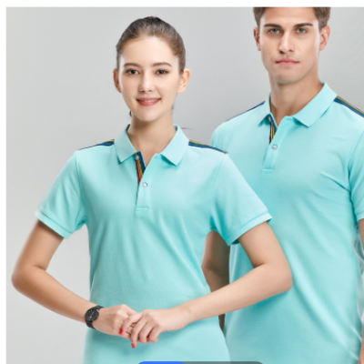 polo衫定制短袖翻領男士女士工作服廣告衫工作服設計
