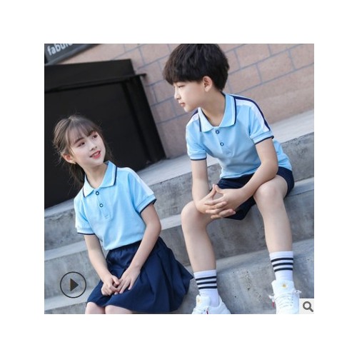 春秋款小學生校服套裝幼兒園園服學院風班級班服夏款英倫風三件套
