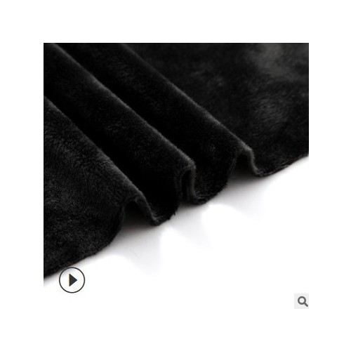 常熟群英廠家直銷100%滌綸親膚家紡短毛絨布水晶超柔布料