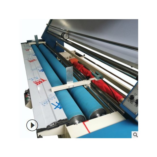 全自動 服裝設備驗布機 布料自動對邊卷布機 可選加裁刀稱重