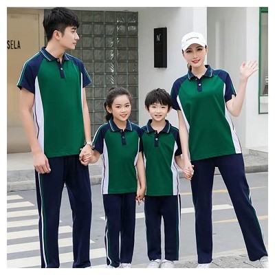 寧會棋時尚親子春夏運動套裝批發定制