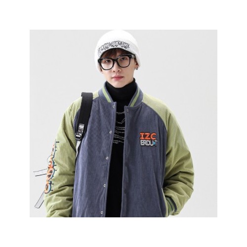 都市男裝|2021冬季新款男士羽絨棒球服外套寬松ins潮牌羽絨