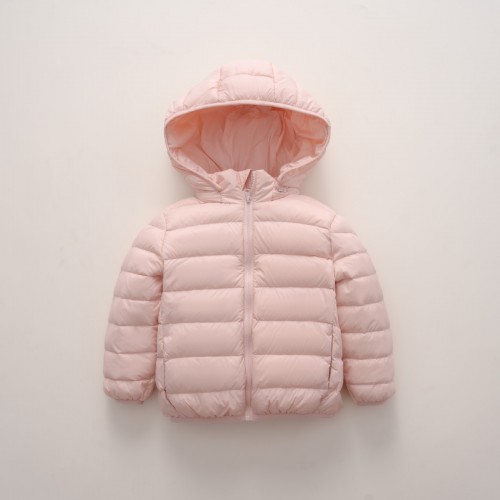 平湖兒童90絨羽絨服冬季連帽可拆卸短款白鴨絨羽絨衣保暖外套