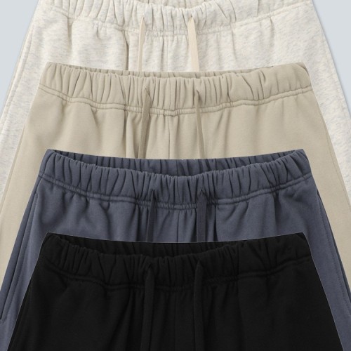 重磅360g純色百搭短衛(wèi)褲春夏新品運動百搭男式五分褲子基礎(chǔ)款批發(fā)